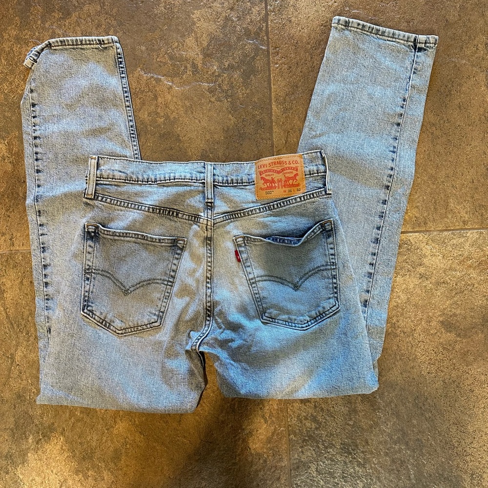 Levi's Blue Straight Jeans Classic Style